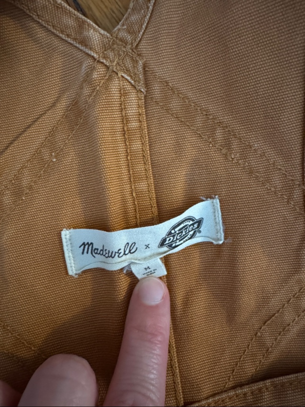 Madewell x Dickies straight leg overalls - Picture 3 of 5